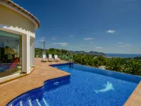 Villa in Moraira with Pool near Beach - Wifi