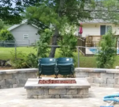 Outdoor oasis on the plateau