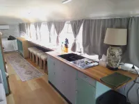 Vintage Bedford Bus Farm Glamping Under the Stars
