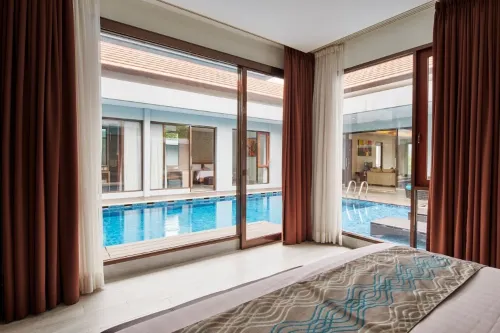 Kirei Mountain View Villa 7 Bedrooms with a Private Heated Swimming Pool - pemandangan pegunungan