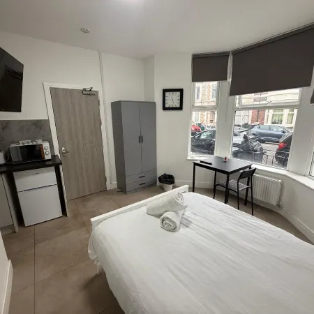 Cozy Studio Flat - With Garden and Modern Amenities Hoteles en Roath