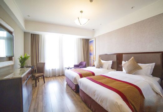 인촨 메크로링크 리젠트 호텔의 레스토랑 또는 라운지 이미지