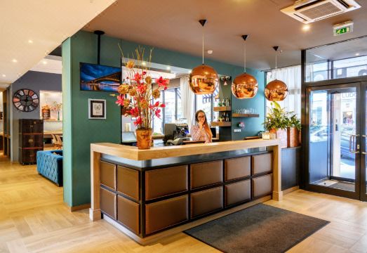 현대적인 호텔 객실