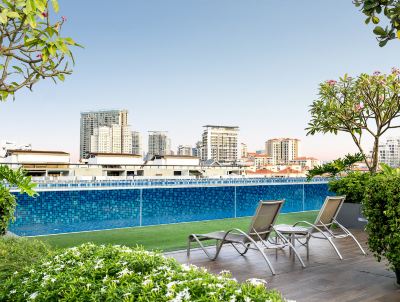 屋外プール ホリデイ・イン エクスプレス シンガポール クラークキーの写真