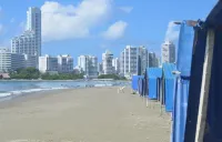 Apartment IF2 in Cartagena Near the Sea with Air Conditioning and Wifi Hotels in Castillogrande