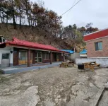 Pension in front of Uljin Beach Hotels near Seongnyugul Cave