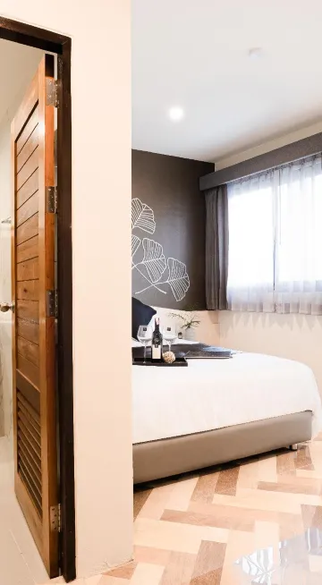 ห้องดีลักซ์ มีระเบียง