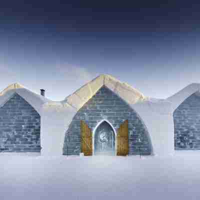 Hotel de Glace (Ice Hotel) Hotel Exterior