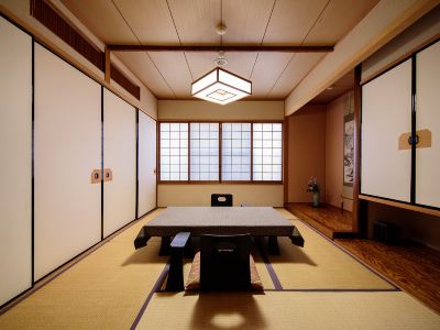 和風マウンテンビュールーム 由布院温泉 和風旅館 津江の庄の写真