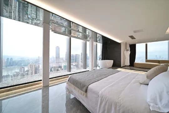 Yicheng High-altitude River View Homestay (Chongqing Hongyadong Chaotianmen Square)