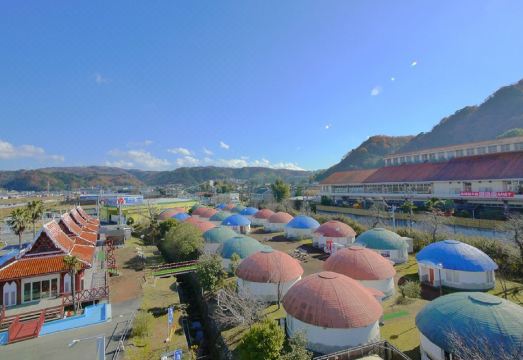 이색적인 숙소 외관