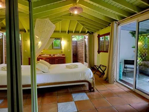 Pool terrace at Villa African Queen