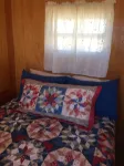 Vintage remodeled 1952 trailer with wonderful views of the mountains.