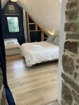 Stone farmhouse for 10 people with heated swimming pool