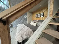 Löyly Luxury Dome, Hot Tub, Sauna, Plunge, King, Queen, Kitchen, Sleeps 4, N. MI