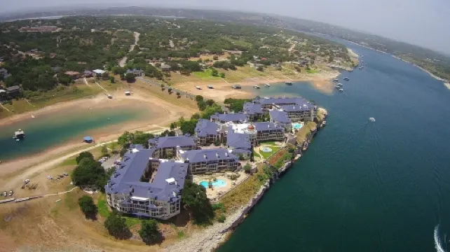 Serene Lake View Villa at Island on Lake Travis