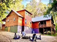 Gotanygrapes Luxury Cabin- HotTub 2Masters 2Firpl- Road Trip to Natures Paradise