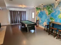 A family cabin inside the woods