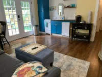 2 Person Hot Tub on Private Deck,  2 mi to DT Hendersonville/Flat Rock, King Bed