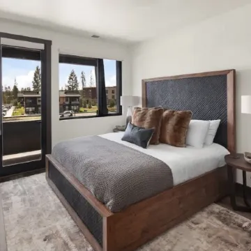 Whitefish Montana Penthouse with views of Whitefish Mountain Resort