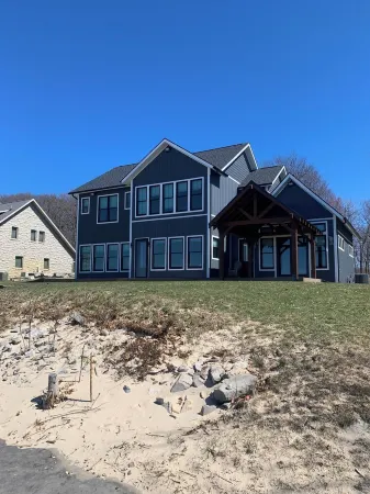 Lake Front Property. Stunning, quiet retreat with beautiful vistas and sunsets.