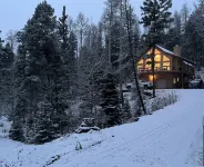 Mountainside Chalet with Views! Private 2 Acres. 4Beds, 3 Baths 2 Master Suites.