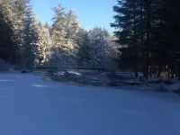 Adirondack Cabin w/Kayaks, Direct Snowmobile&ATV Trails, Swimming, Hiking, WiFi