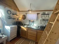 The Nun's Cabin: Historic Tiny House on the Bigfork River