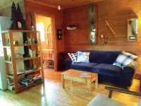 Cabin with two trout rivers onsite. Brevard and Pisgah National Forest close by.