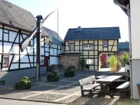 stylish and cozy living in Tudor style house right in the historic Ziehbrunnen Hotels near St. Willibrord