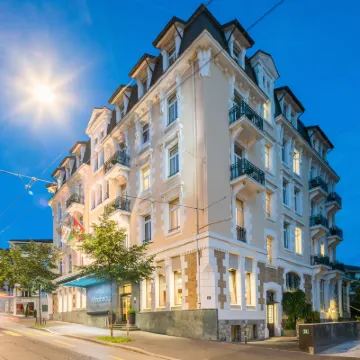 Best Western Plus Hotel Mirabeau 洛桑中心附近的飯店