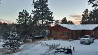 Gorgeous Deck View of Pike's Peak in Secluded Forest- 8 Acres; Excellent Reviews - balcony