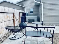 Luxury Suite • Private Yard • Hot Tub • King Bed
