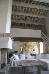 In Uzès, quiet, loft in independent 18th century mill with 15mx3m swimming pool