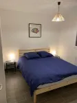 Bright house 150 meters from the beach
