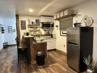 Comfortable1 Bedroom 1 Bath upstairs apartment Private Parking. Gated Property