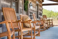 Log cabin located just 8 minutes from Main Street on Private Gated Ranch