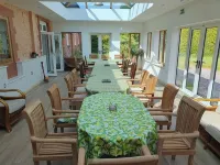 Country House with Swimming Pond, Hot Tub and Glorious Gardens.