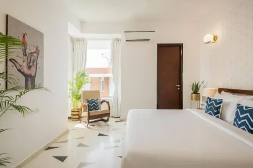Luna by Hireavilla - 2Br w Private Pool in Anjuna - Wifi