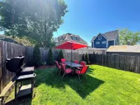 Stylish Boston-Area Duplex - Free Parking, Yard, Comfortable Stay Hotels in Everett