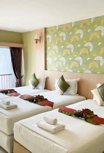 ห้องพักสำหรับสามท่าน