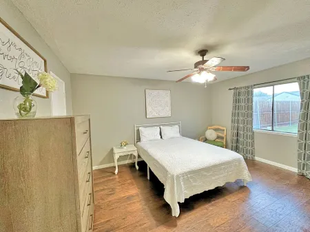 Charming 2-bedroom house with AC, WiFi in wonderful The Colony Отели в г. Колони