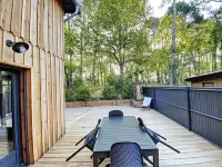 Villa Bois 110m2 Dans Village de Vacances Bassin Darcachon Proche des Plages Hôtels à proximité de : Lac de la Magdeleine