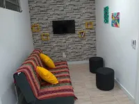 Apartment in Gonzaguinha 100 meters from the beach Hotels in Sao Vicente