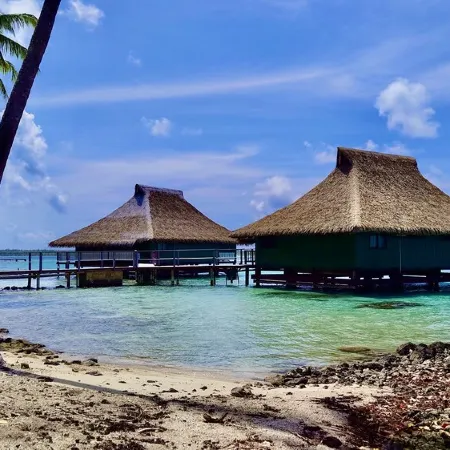Over Water Hideaway in Bora Bora! Marlon's World Famous Over Water Hideaway!!