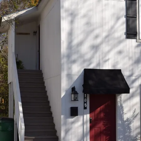 Loft Mckinney is an upstairs studio efficiency apartment seven blocks from