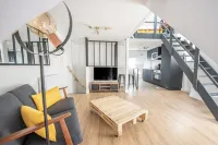 Charming Duplex downtown Hotels near Center Care Support And Prevention En Addictologie