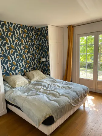 Longere Normande Eure valley Отели в г. Шамбре