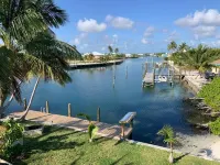 Canal Front Private Home in Treasure Cay, Bahamas With Dock and Generator