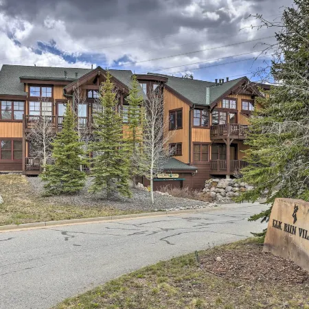 Keystone Condo on Golf Course w/ Mountain View